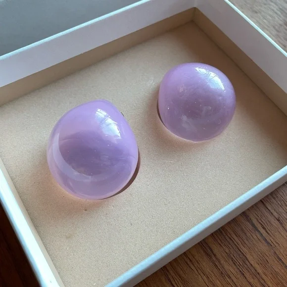 Nina Ricci Pink Bubble Earrings (S/S 2020) - Picture 3 of 8